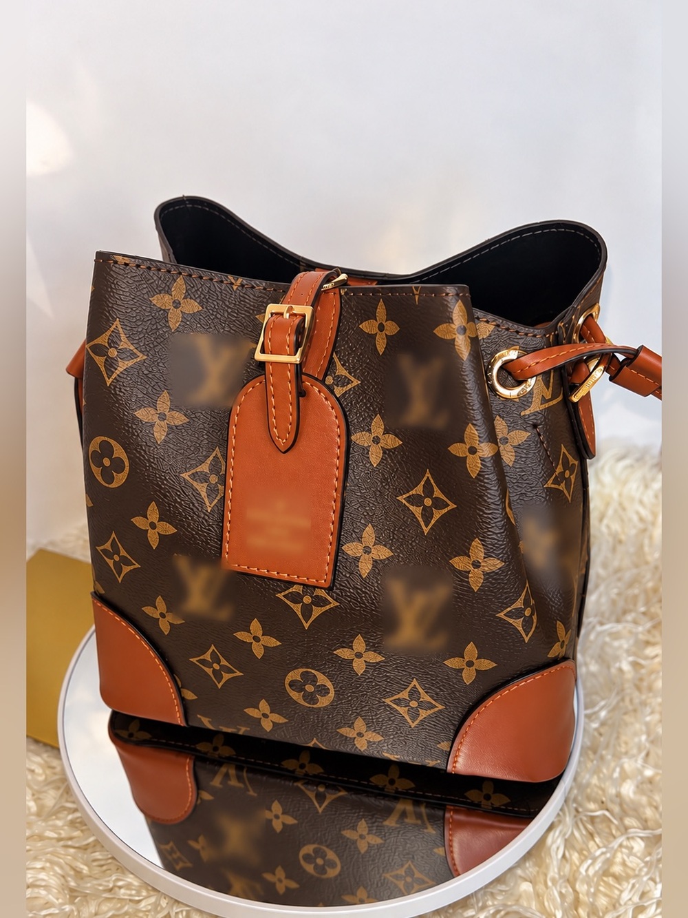 Unlisted fashion monogram bag